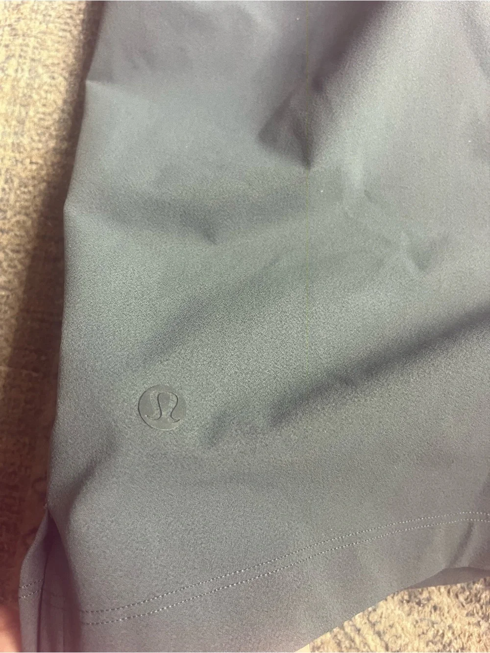 Lululemon Zeroed In Linerless Shorts 5” LM7BJSS Blue Grey Mens Medium